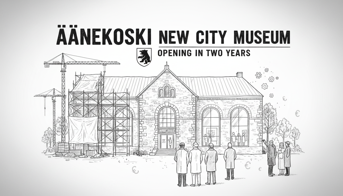 Äänekoski's New City Museum Set to Open in Two Years