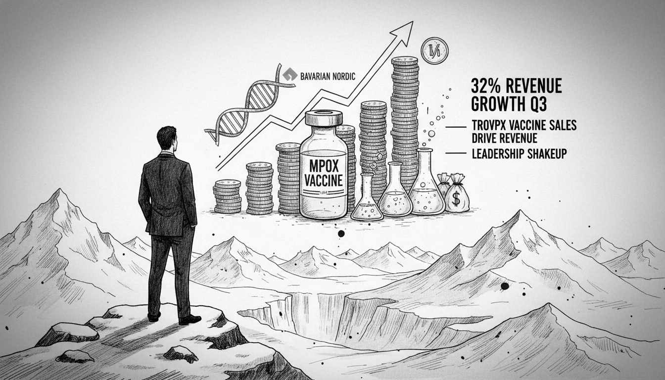 Mpox Vaccine Sales Drive Bavarian Nordic Revenue Growth in Third Quarter