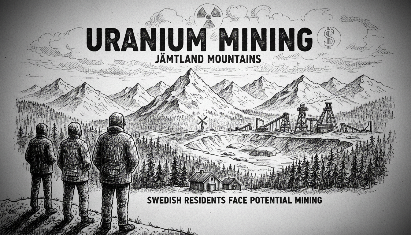 Swedish Residents Face Potential Uranium Mining Neighbors in Jämtland Mountains