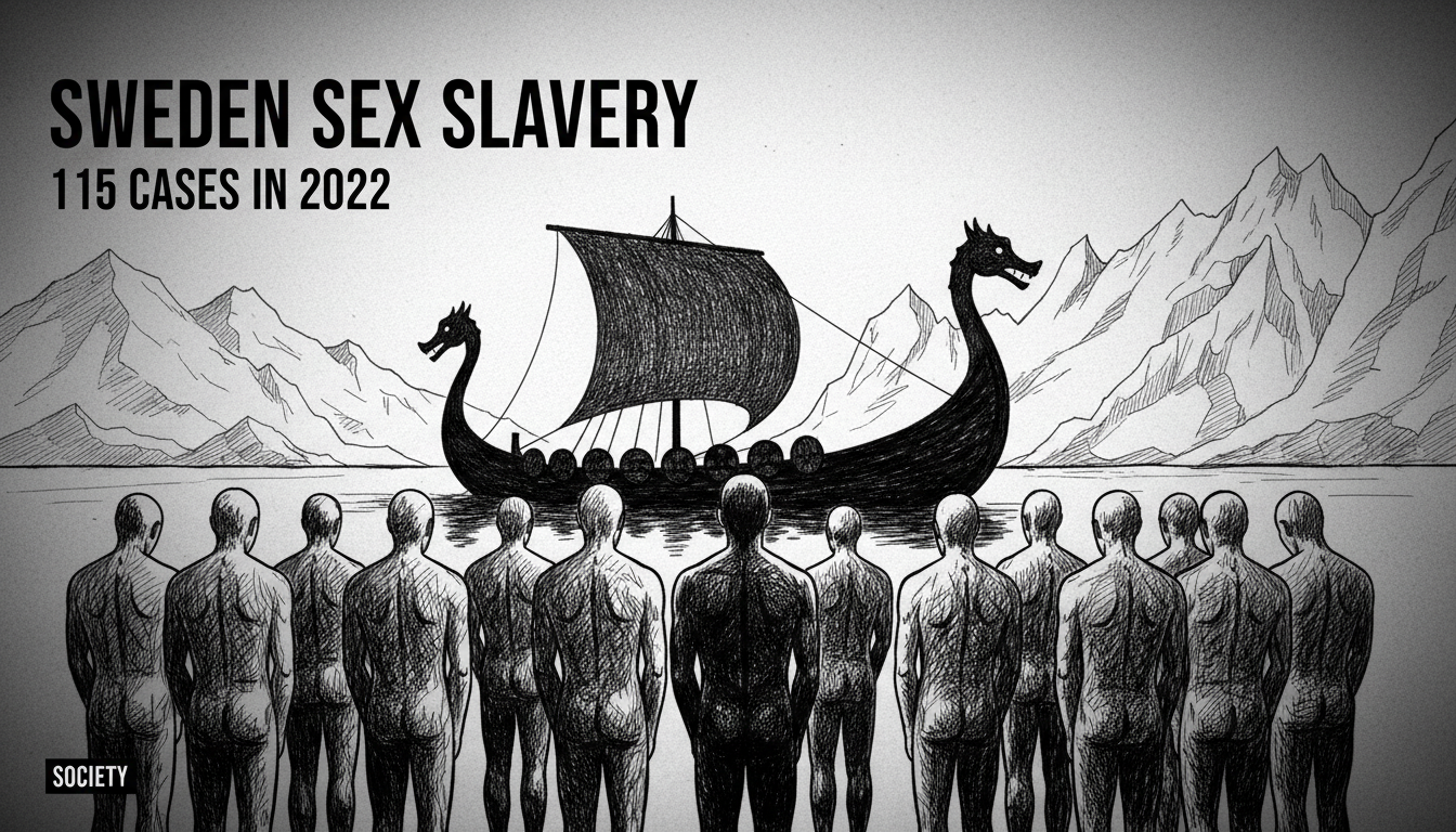 Sweden Sex Slavery: 115 Cases in 2022