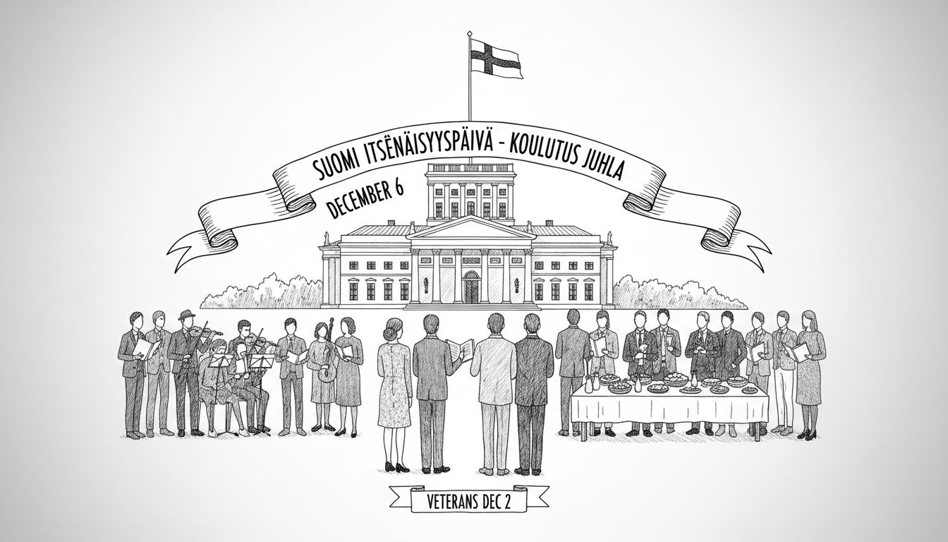 Finland Independence Day Celebrations Begin Early with Education Theme