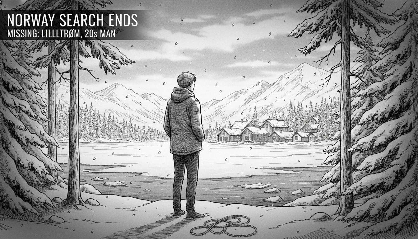 Norway Search Ends: 20s Man Missing in Lillestrøm