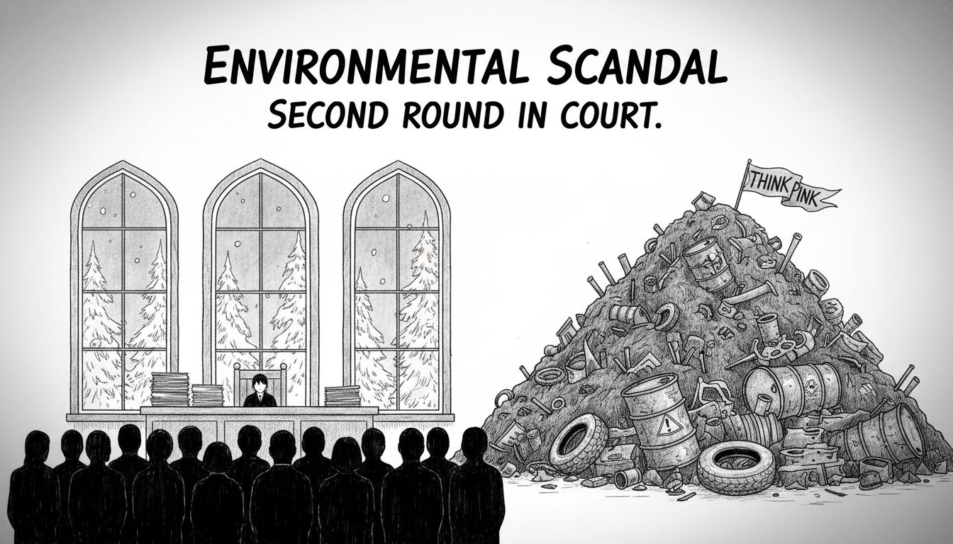 Think Pink Environmental Scandal Enters Second Round in Court
