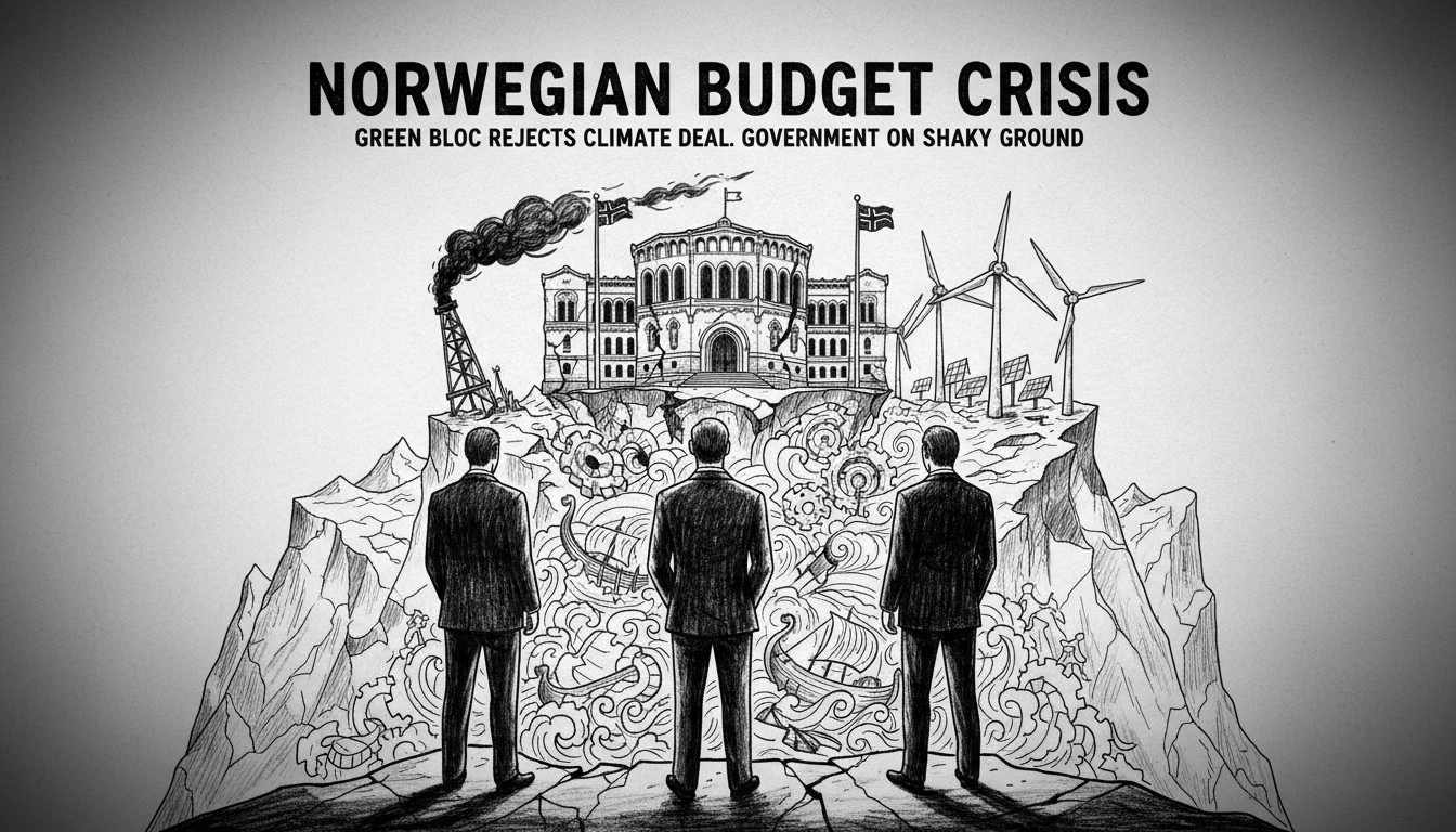Norwegian Budget Crisis as Green Parties Reject Climate Compromise
