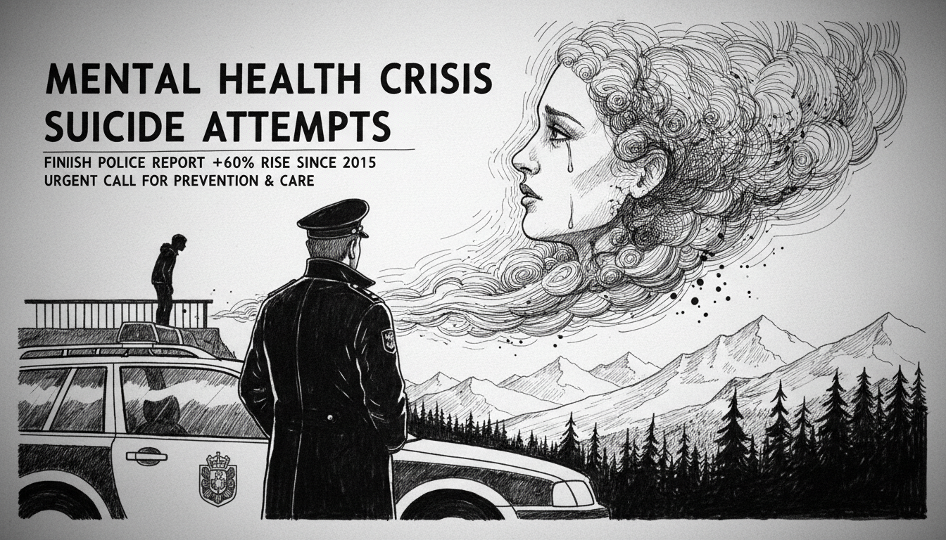 Police Report Rising Mental Health Crisis and Suicide Attempts