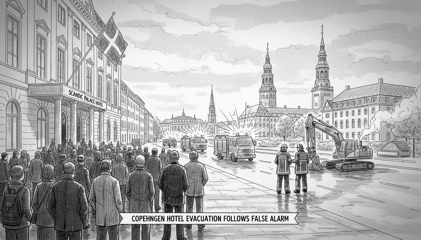 Copenhagen Hotel Evacuation Follows False Alarm Incident