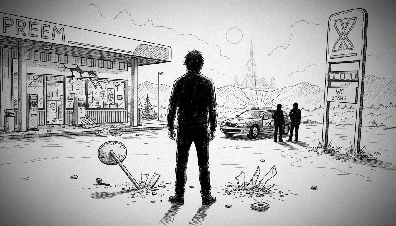 Man Sentenced for Gas Station Rampage After Toilet Access Denied