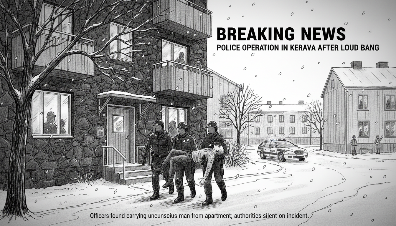 Police Operation in Kerava After Loud Bang Reported