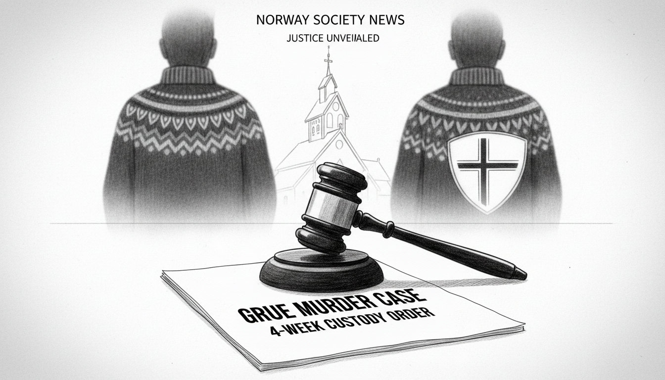Norway Grue Murder: 4-Week Custody Order