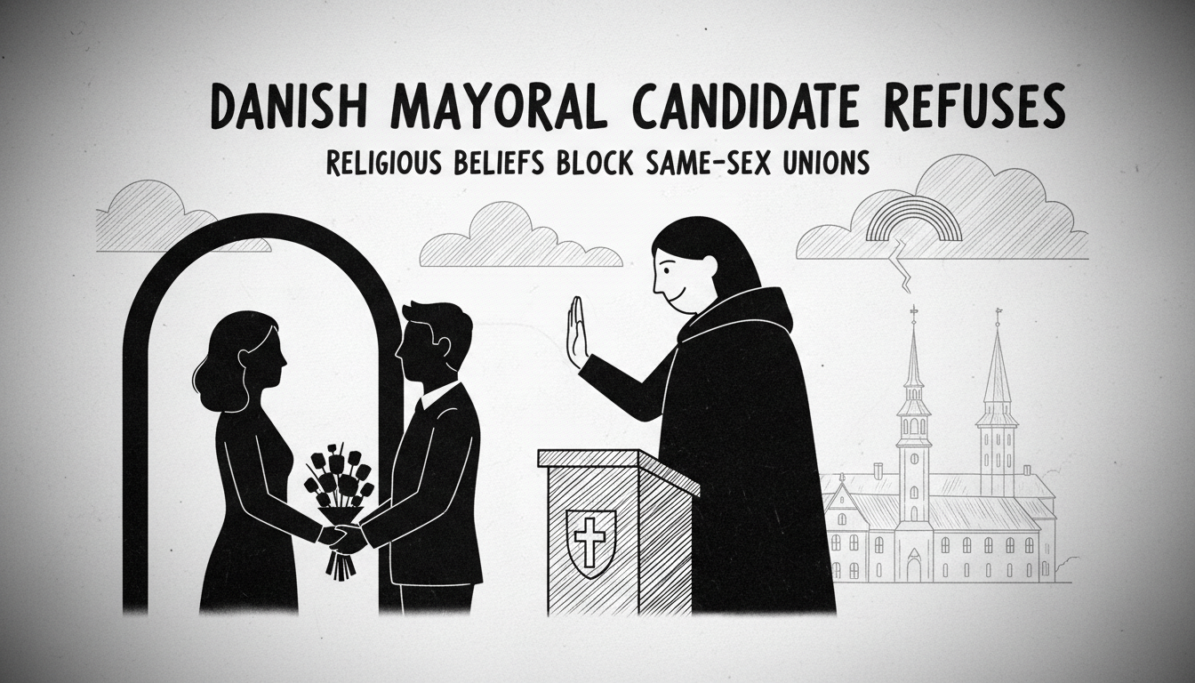Danish Mayor Candidate Refuses to Marry Same-Sex Couples