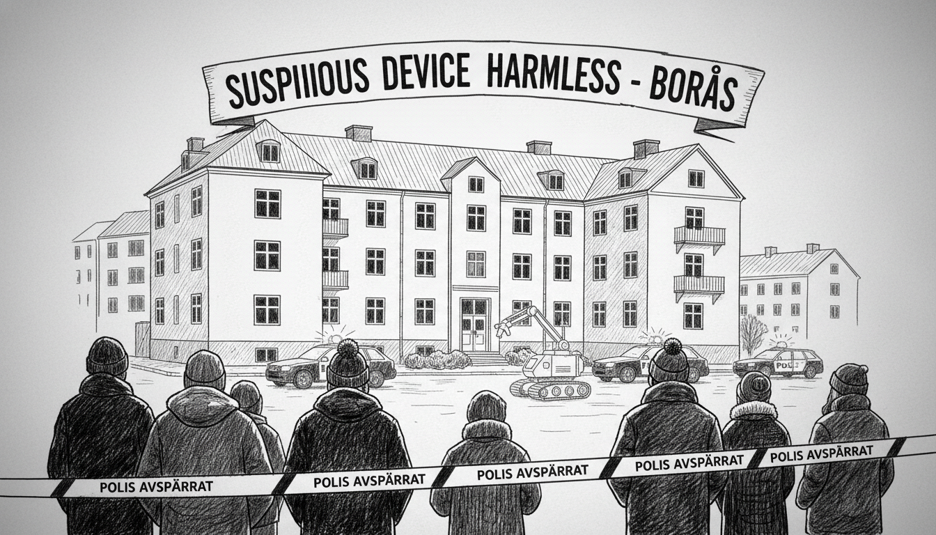 Suspicious Device Found in Swedish Apartment Building Proves Harmless