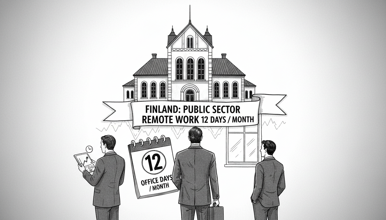 Finnish Government Tightens Remote Work Guidelines for Public Sector