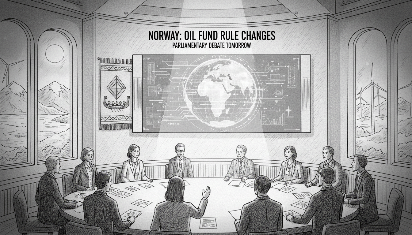 Norwegian Government Seeks Majority for Oil Fund Rule Changes