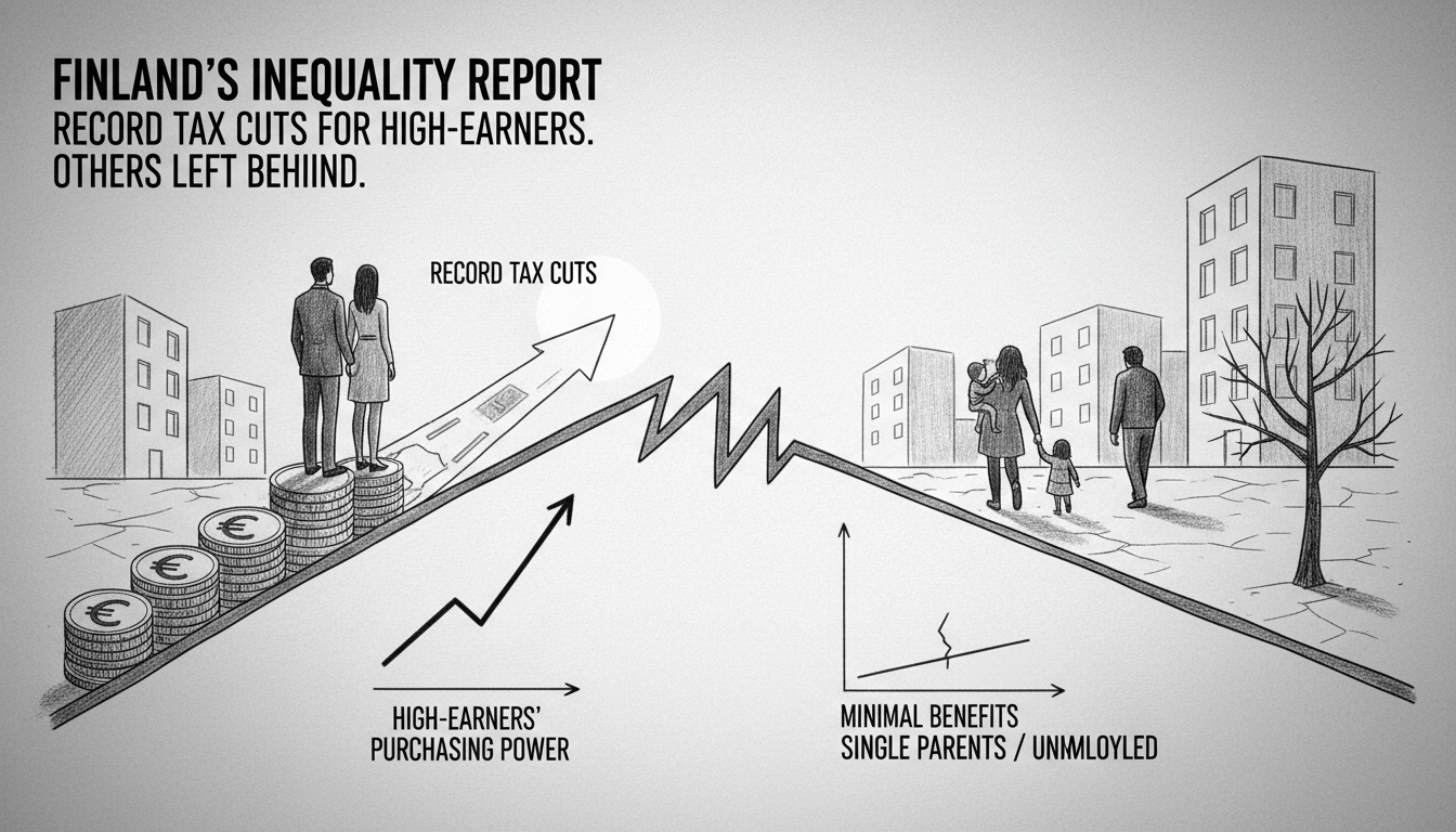 Report Reveals Record Tax Cuts for High-Earners in Finland