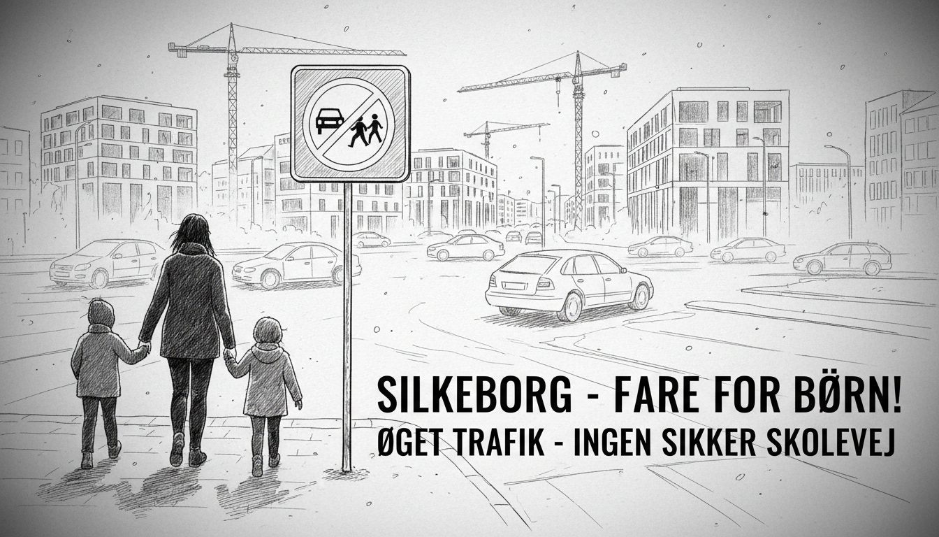 Concerned Mother Fears for Children's Safety on Busy School Route