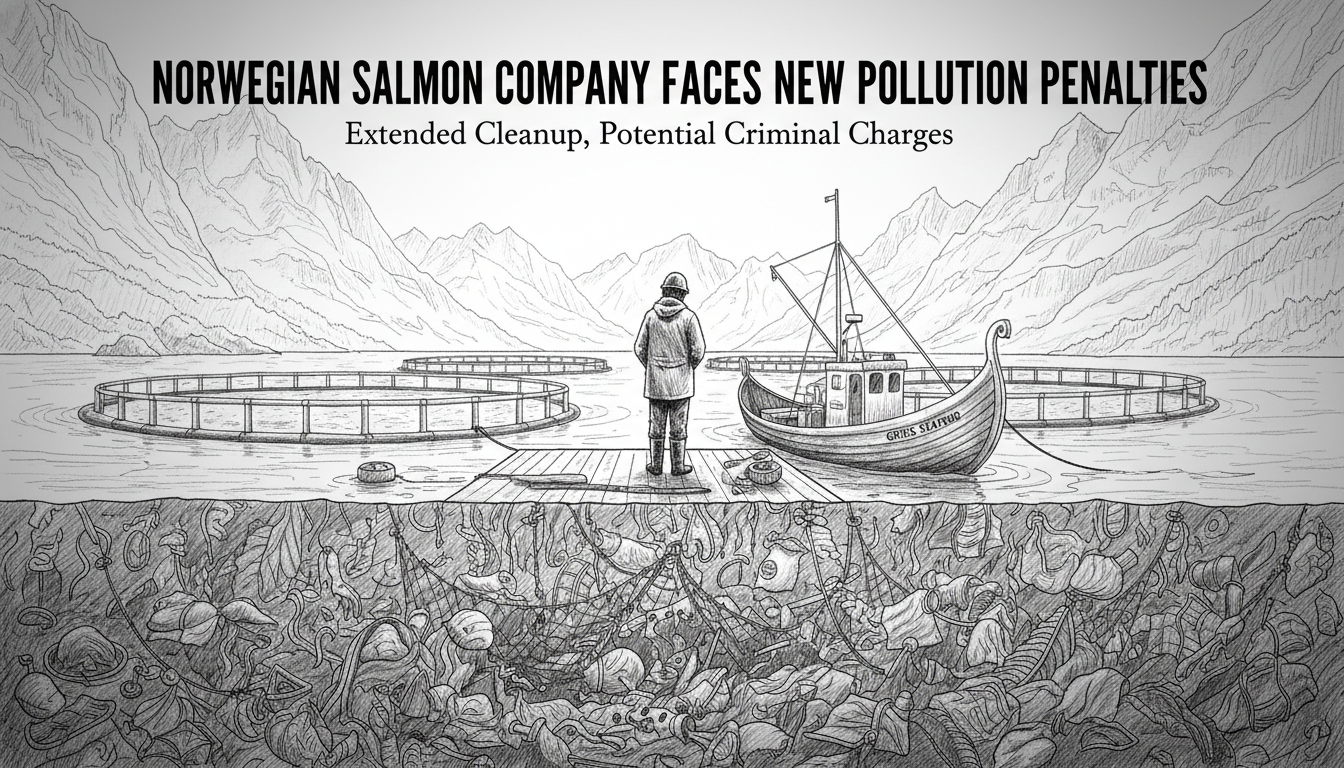 Norwegian Salmon Company Faces New Pollution Penalties