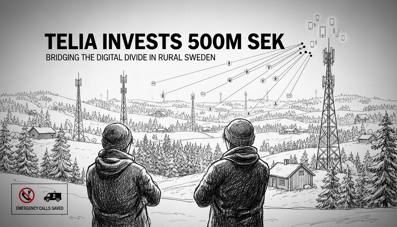 Major Investment in Swedish Rural Mobile Network Coverage