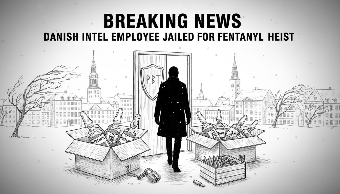 Danish Intelligence Employee Sentenced for Stealing Fentanyl