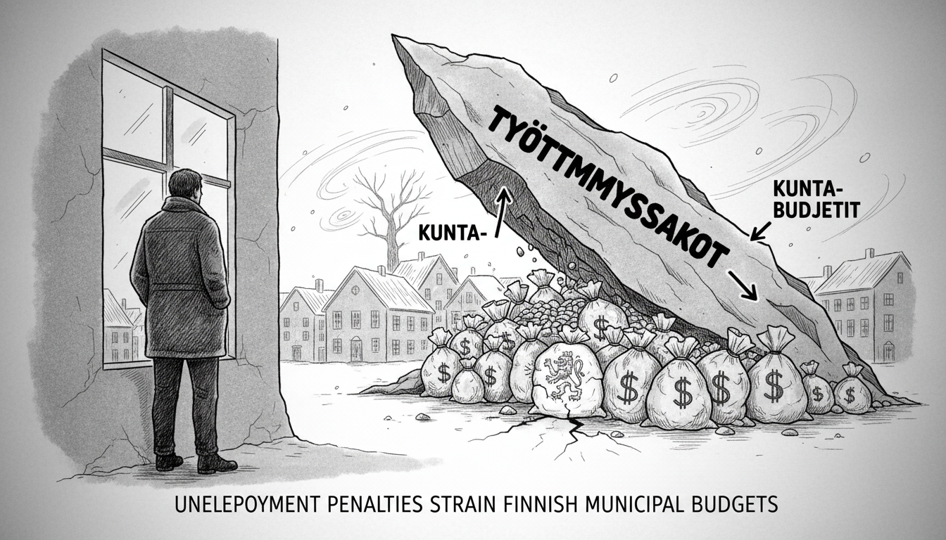 Unemployment Penalties Strain Finnish Municipal Budgets