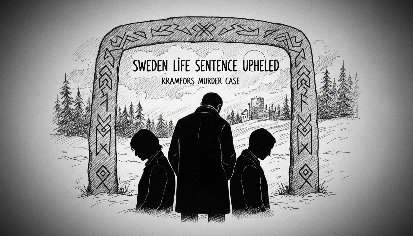 Sweden Life Sentence Upheld: Kramfors Murder Case