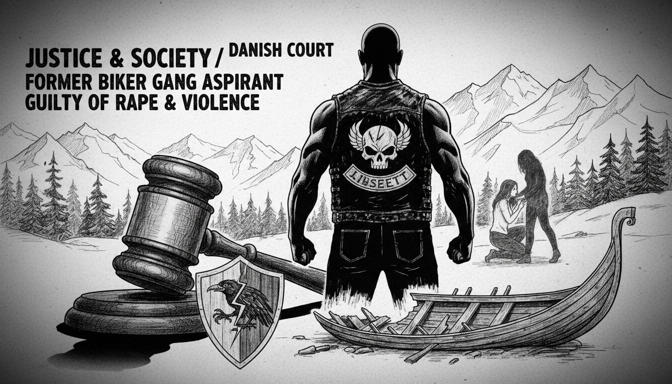 Former Biker Gang Aspirant Found Guilty of Multiple Rapes and Violence