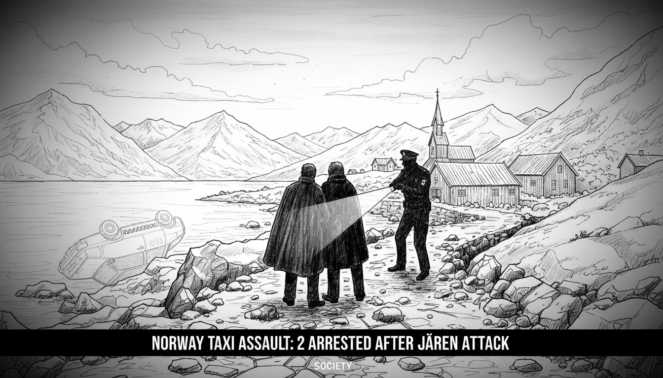 Norway Taxi Assault: 2 Arrested After Jæren Attack