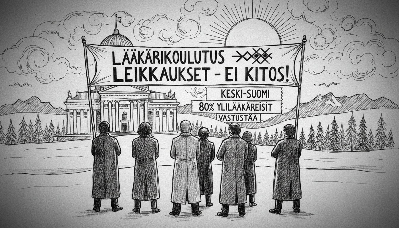 Finnish Chief Physicians Protest Medical Training Cuts in Central Finland