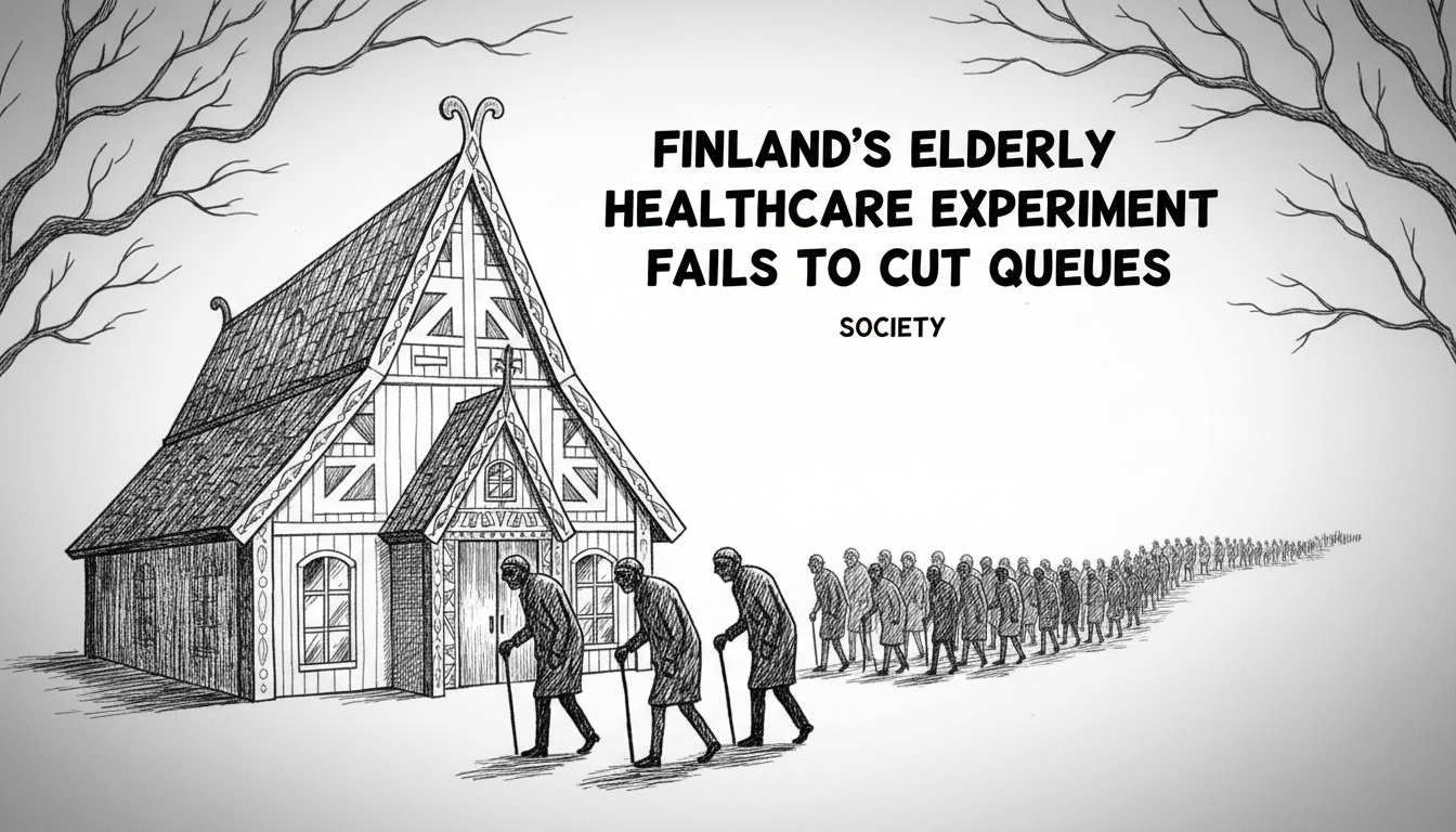 Finland's Elderly Healthcare Experiment Fails To Cut Queues