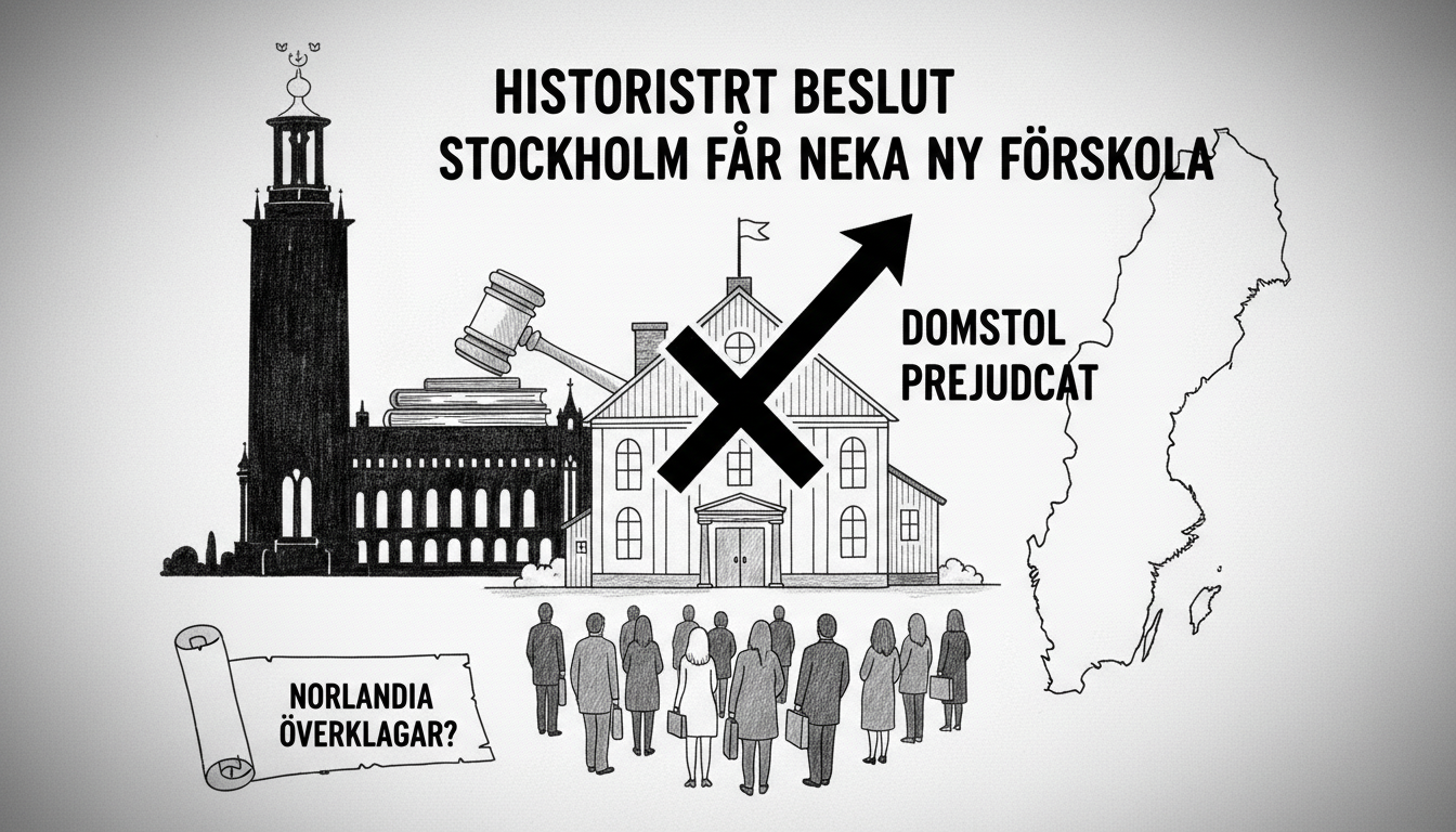 Historic Ruling Upholds Stockholm's Decision to Block New Preschool