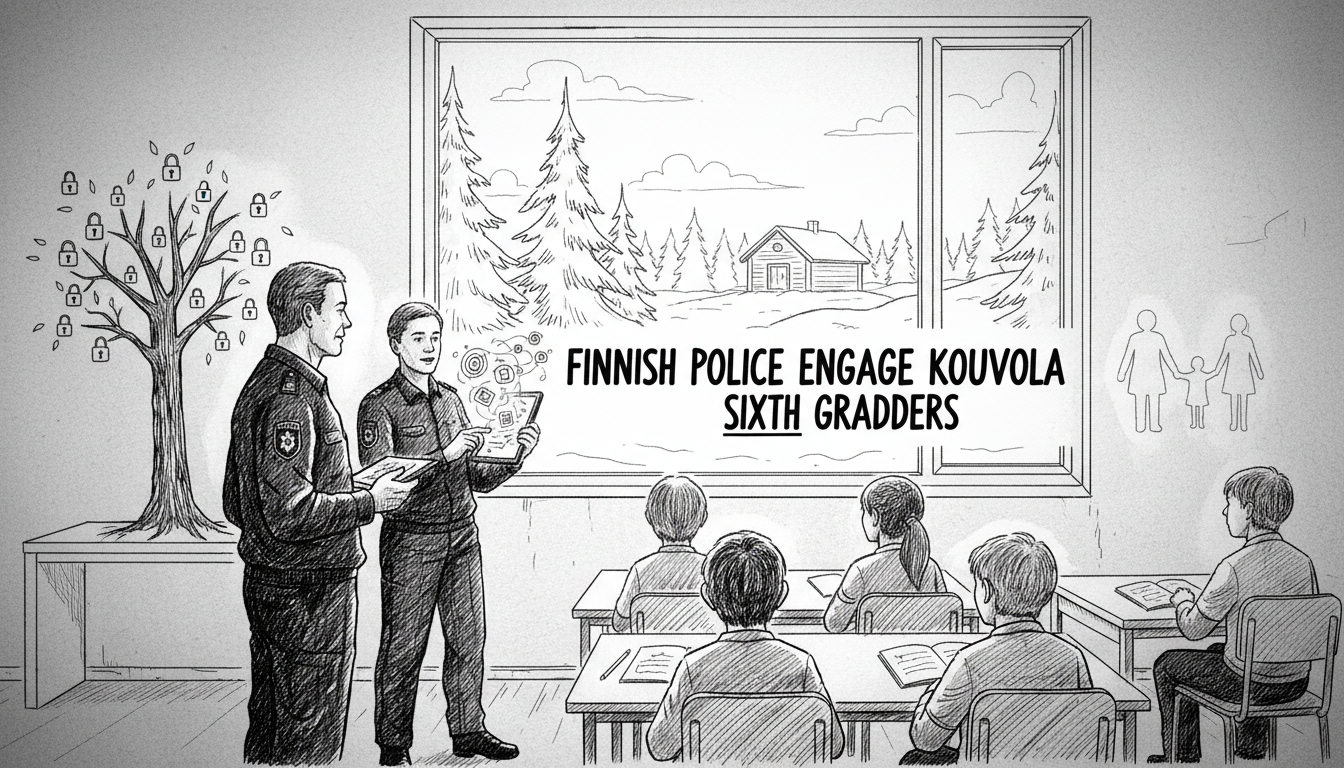 Finnish Police Engage All Sixth Graders in Kouvola Schools