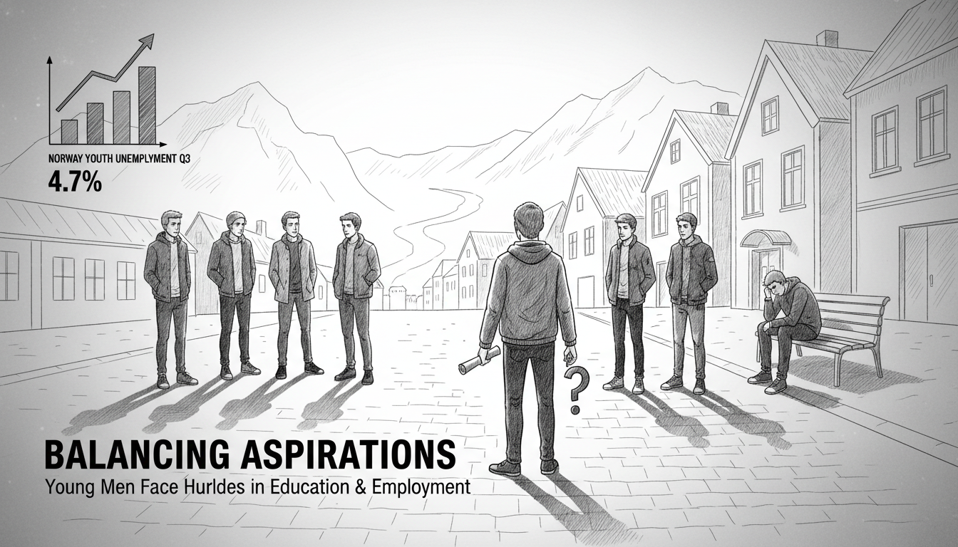 Youth Unemployment Rises in Norway During Third Quarter