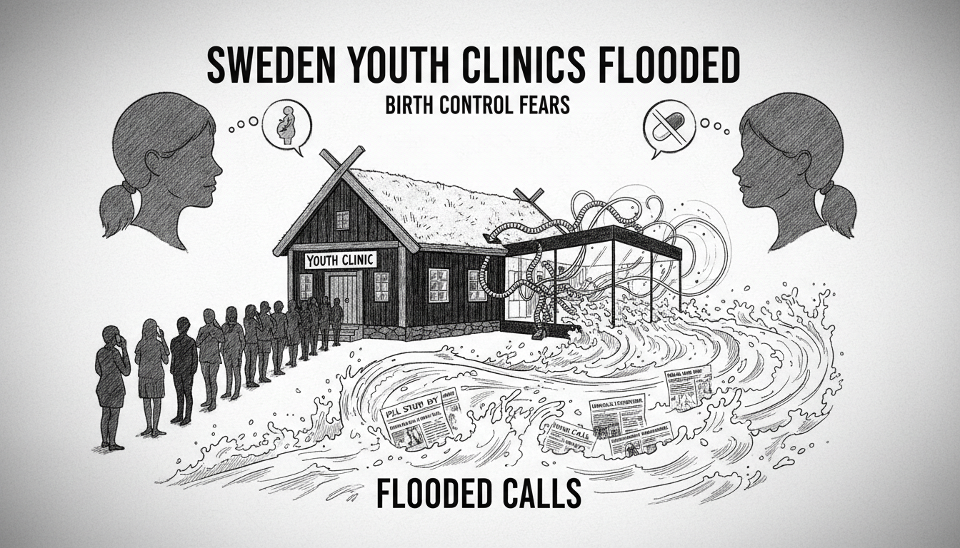 Sweden Youth Clinics Flooded With Calls After Birth Control Pill Study