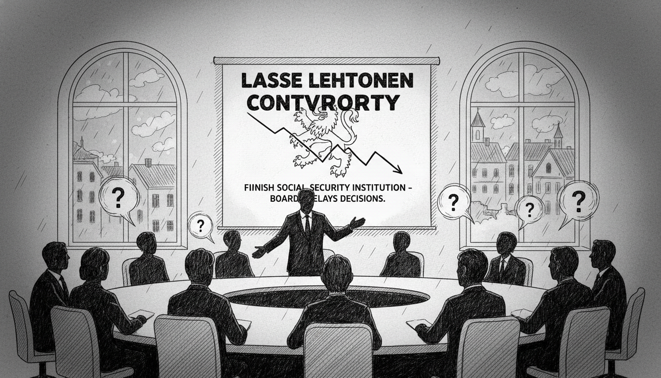 New Development in Lasse Lehtonen Controversy at Finnish Social Security Institution
