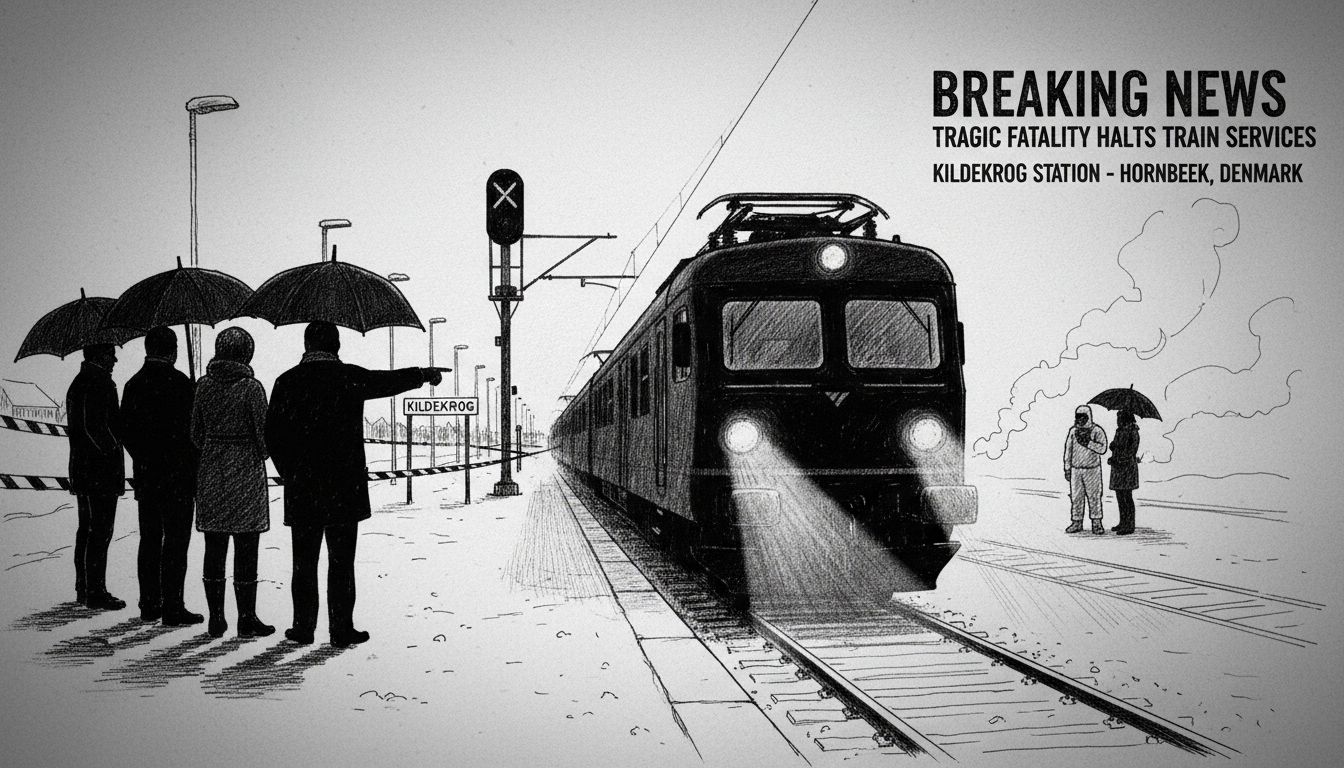 Tragic Fatality at Kildekrog Station Halts Local Train Services