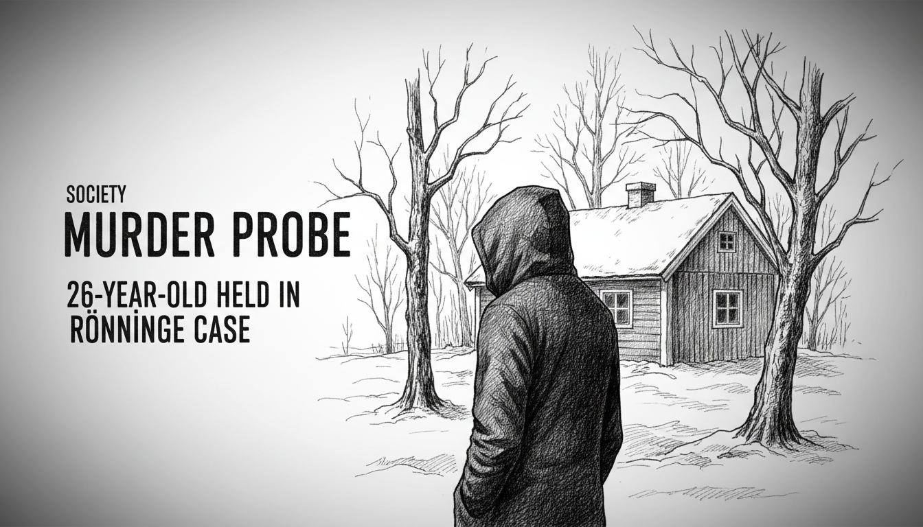 Sweden Murder Probe: 26-Year-Old Held in Rönninge Case