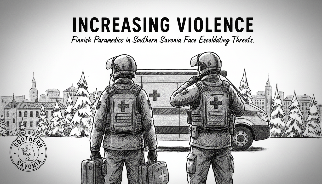 Finnish Paramedics Face Increasing Violence in Southern Savonia Region