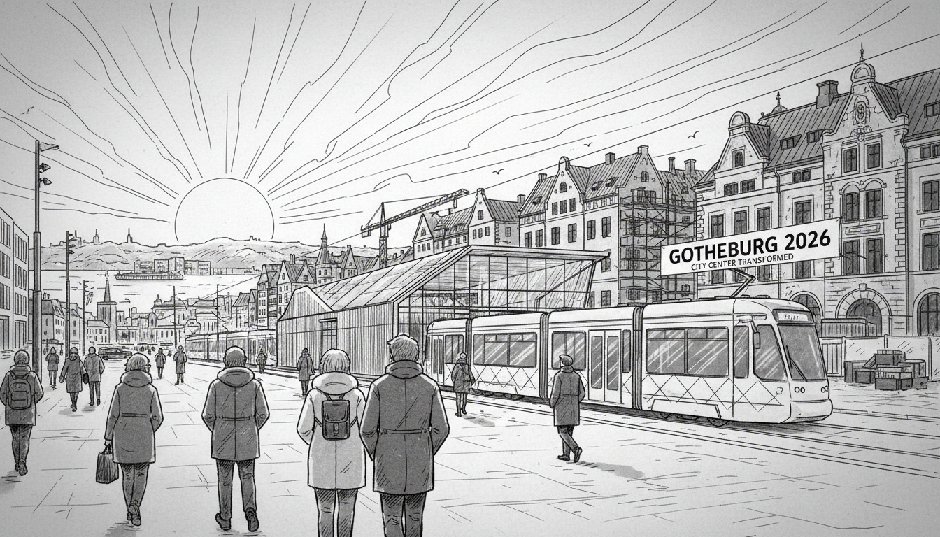 Sweden's Gothenburg 2026: A City Center Transformed
