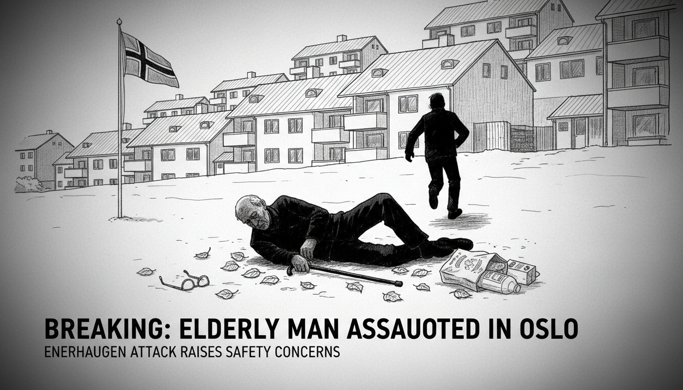Elderly Man Assaulted in Oslo Neighborhood
