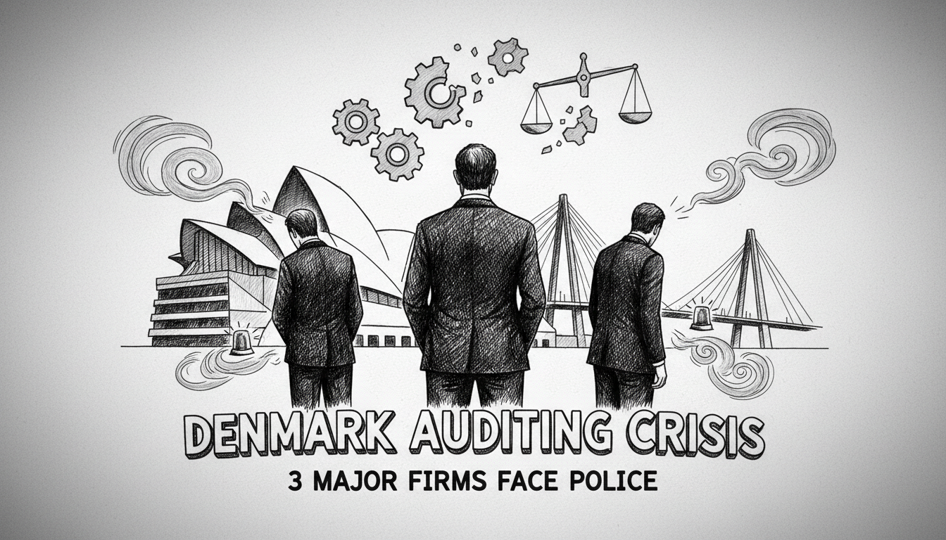 Denmark Auditing Crisis: 3 Major Firms Face Police