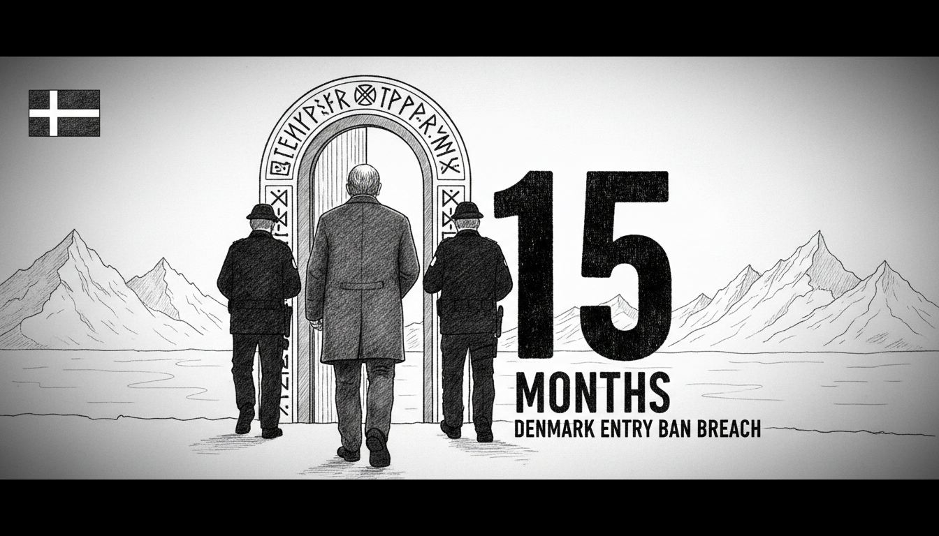 Denmark Entry Ban Breach: 38-Year-Old Gets 15 Months