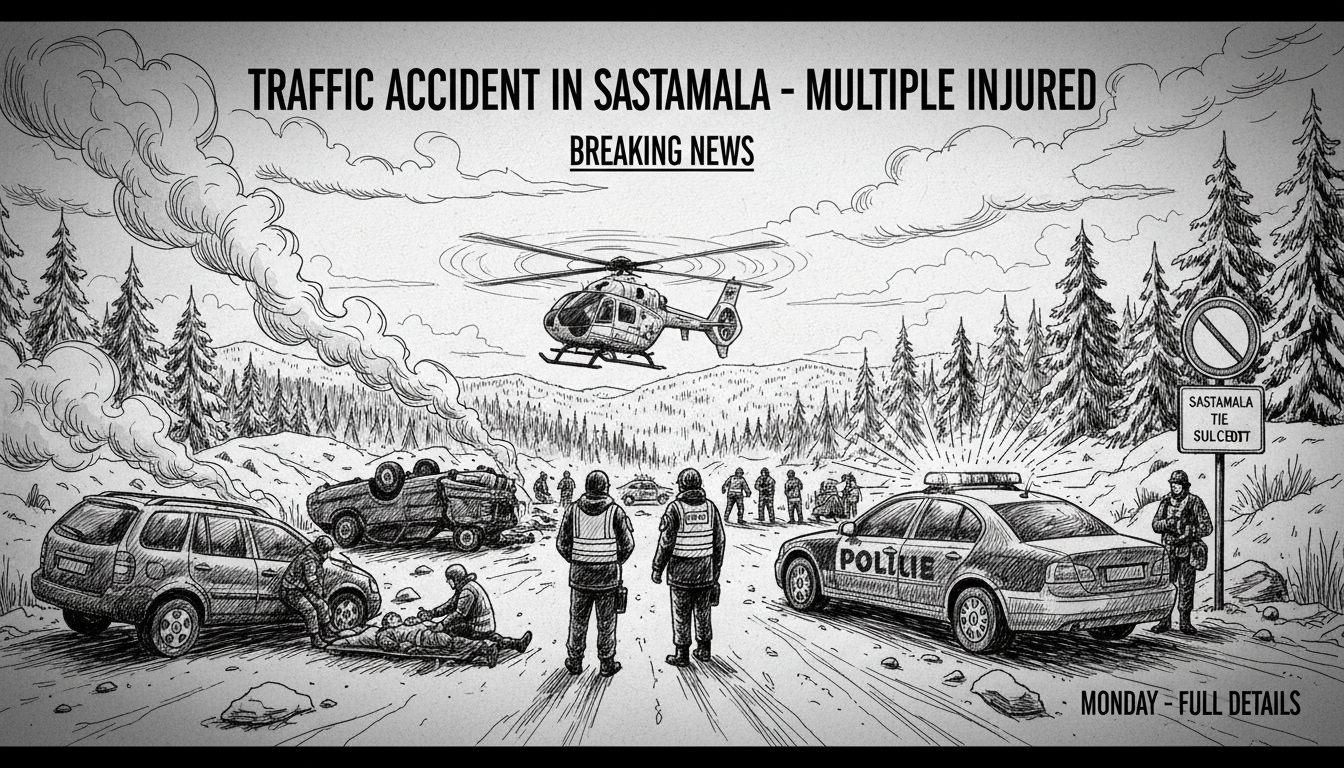 Traffic Accident in Sastamala Leaves Multiple Injured