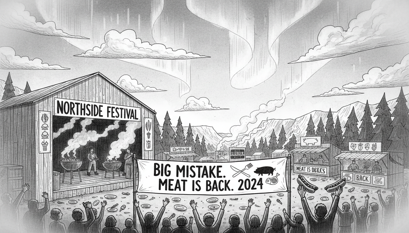 Northside Festival Admits Mistake After Removing Meat Options