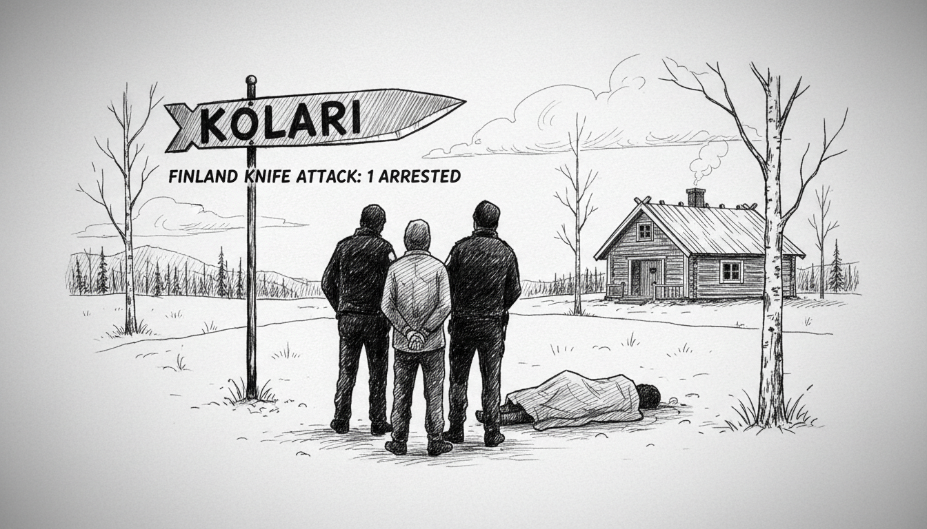 Finland Knife Attack: 1 Arrested in Kolari