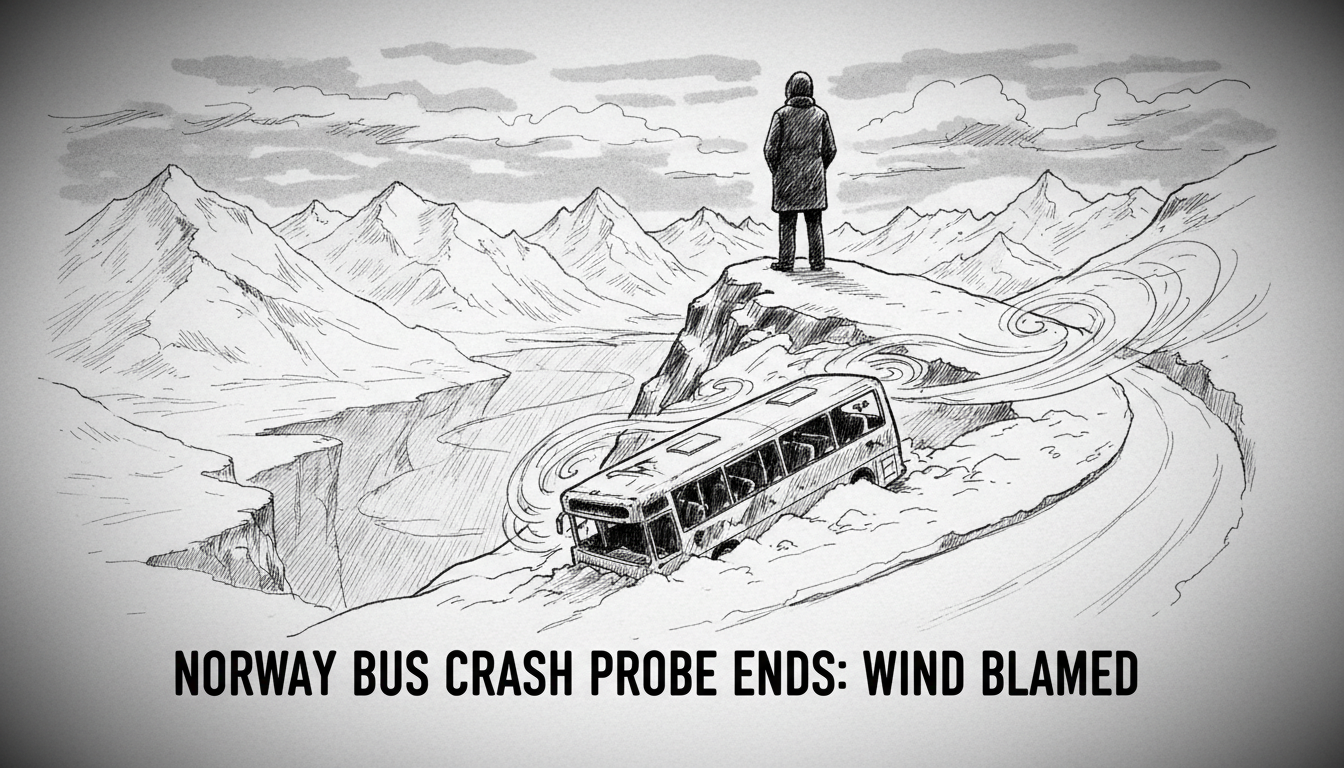 Norway Bus Crash Probe Ends: Wind Blamed
