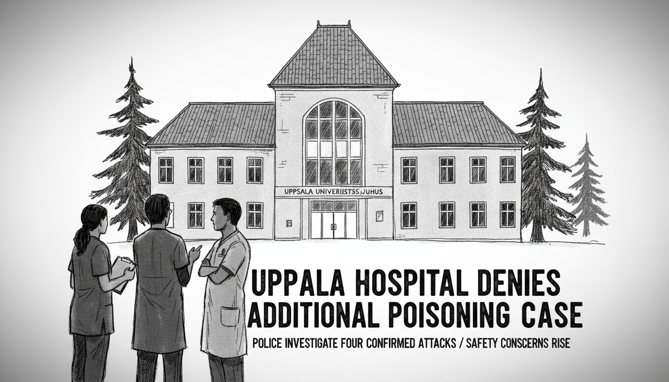 Uppsala Hospital Denies Reports of Additional Poisoning Case