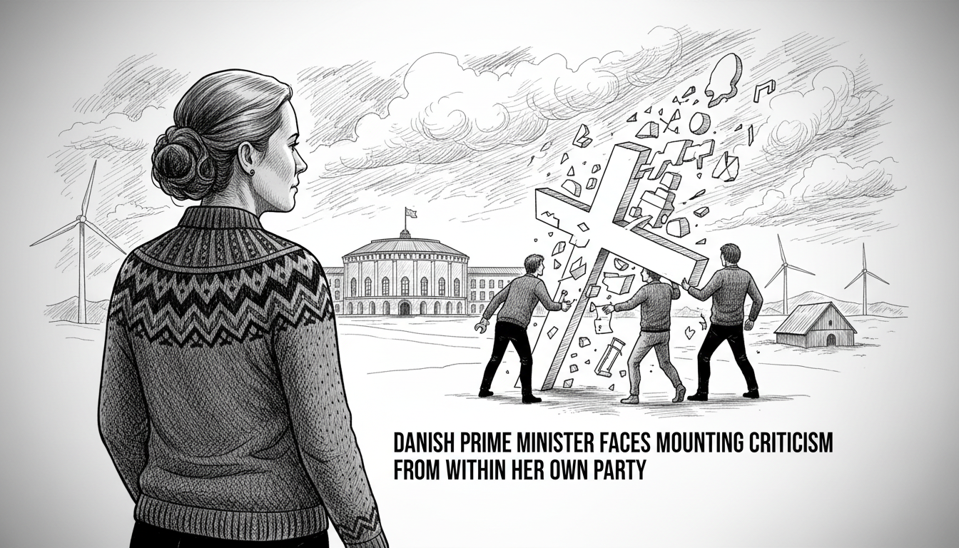 Danish Prime Minister Faces Mounting Criticism From Within Her Own Party