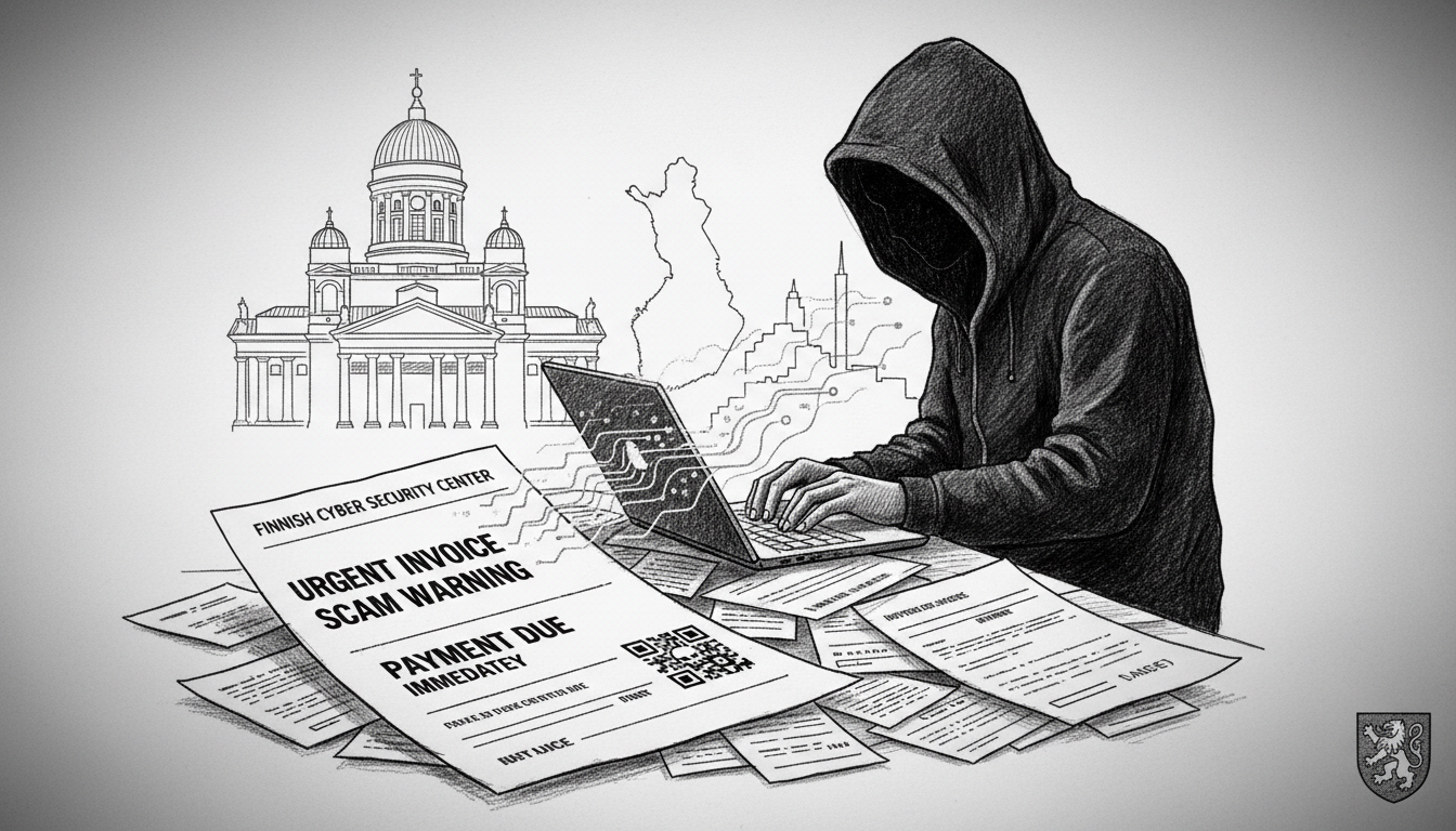 Finnish Cyber Security Center Issues Urgent Invoice Scam Warning