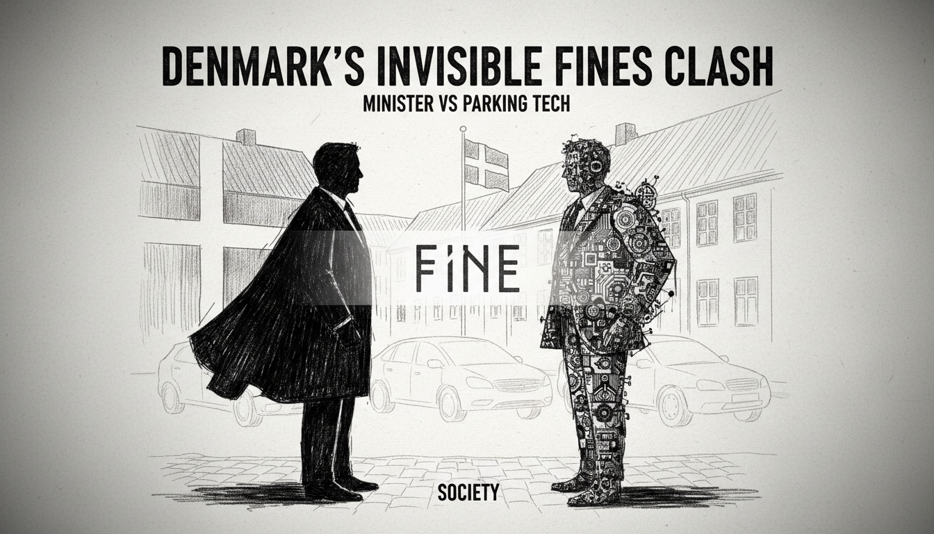 Denmark's Invisible Fines Clash: Minister vs Parking Tech