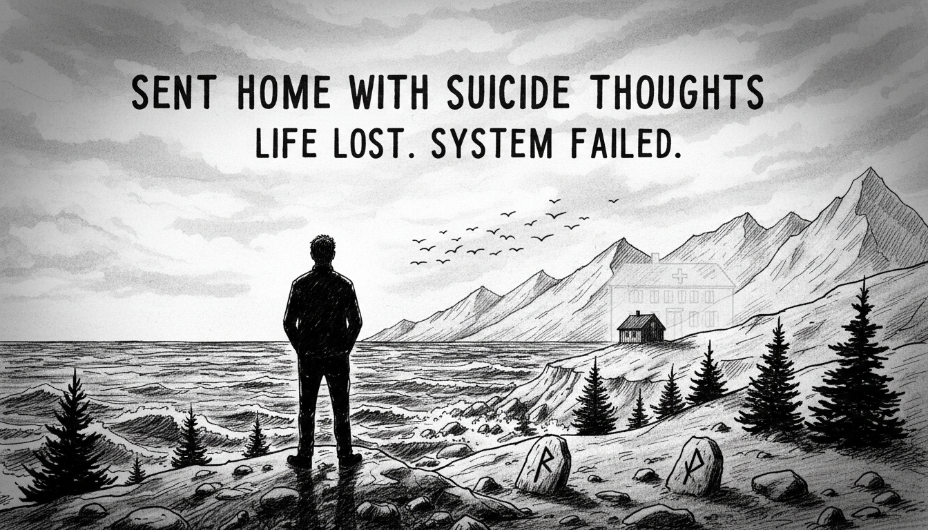 Man Sent Home With Suicide Thoughts Takes His Life