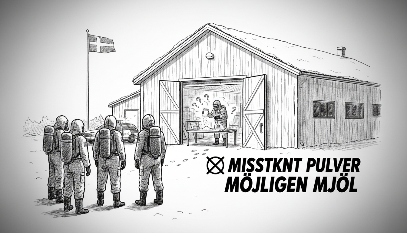 Warehouse Evacuation Over Suspicious Powder Turns Out to Be Flour